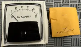 250240nlnl7 Yokogawa New Oem Genuine Panel Meter 0-30 Ac Amperes Usa Fast Ship
