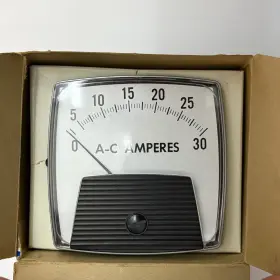 250340nlnl7 Yokogawa 250340nlnl Ac Amp I/v Rtg 0-30a Panel Meter Nos