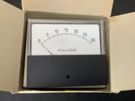 251320 Yokogawa Mtnl Lbs Panel Meter 0-30 Pounds