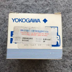 250240lsnt Yokogawa 251340lsnt Panel Meter - Ye/250240lsnt Scale 0-50 Ac Amperes #2