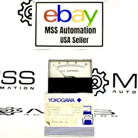 260240lsnp Yokogawa 260249lsnp Panel Meter M-15472 Ac Ammeter 97 40 0-5a 40/70hz 3 Inch 2.5 Us