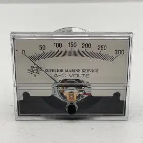 261230rxrx Yokogawa 0-300/0-300v Ac Voltmeter Panel New In Box