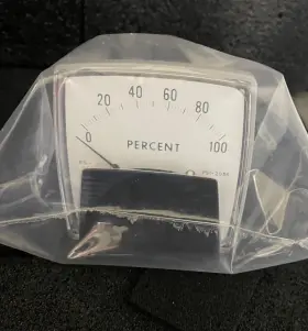 250200hexx Yokogawa Corporation 1pc Corp. Panel Ammeter 4-20ma D.c. No Hardware Nos