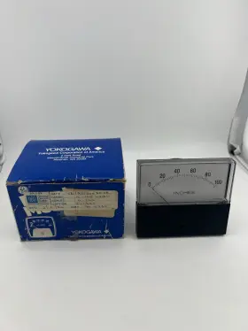 Ye1251300drdr Yokogawa Ge Panel Meter Dc Input 100 Inches Scale Used