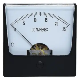 12g419 Zoro Select Analog Panel Meter Dc Current 0-25 A
