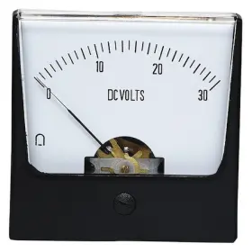 12g439 Zoro Select Analog Panel Meter Dc Voltage 0-30 V 12g439 Zoro Select Analog Panel Meter Dc Voltage 0-30 V