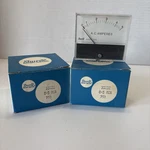Shurite Panel Meter 7503Z. Ac 0-5 Amperes Made Mexico Vintage Nos. Fixed Price $15.00.