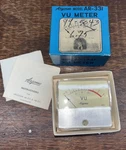 Vintage Argonne AR-331 Vu Meter Level Indicator Panel Mount -new Old Stock. Fixed Price $95.00.
