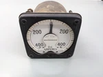 Westinghouse KX24 Dc Amperes Meter Vtg 400-0-400. Fixed Price $25.80.