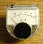 Dc Volts Analog Panel Meter Hewlett Packard 5060-4961 To. Fixed Price $25.00.