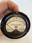 Vintage Marion Milliamperes Dc Panel Meter Model HS3 Scale 0-10 L15. Fixed Price $30.00.