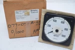 New Crompton Instruments 077-05FA-LSSS-C6 Panel Meter 0-1000AC Amperes. Fixed Price $156.98.