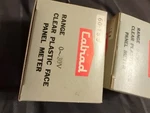 Calrad Dc Volts Panel Meter 0-30V X 3/4". 60-153. Fixed Price $44.00.