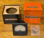 Vintage Simpson 0-100 Dc Microamperes Gauge / Meter Panel Instrument. Fixed Price $22.00.