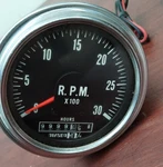 Vintage Dixson 3K Tachometer Hour 004607 530A1/46582 3000 Rpm Perkins. Fixed Price $199.00.