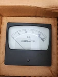 Lfe 25 Ma Dc Milliammeter, Panel Shielded, 4.5" X 4", Model 46-4743-00. Fixed Price $22.95.