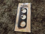 Auto Meter 2238 Black Hole Mounting Panel 4 Use W/ 2" Gauges. Fixed Price $35.00.