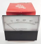 Modutec 3S Daa 050 Panel Meter 0-50 Dc Amperes Nos New Old Stock Made In Usa. Fixed Price $18.95.