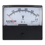 Baomain Voltmeter DH-670 0-500V Rectangular Class 2.5 Analog Panel Black. Fixed Price $13.52.