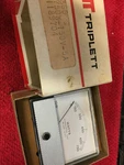 Triplett Model 360G 0-750 Watts Dynometer Type Panel New Old Stock. Fixed Price $25.00.