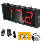 Led Up/down Counter With Switch Box & Remote Red 4'' Display (3DIGITS). Fixed Price $144.61.