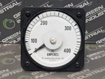 Used General Electric 50-103131LSSC2 AB40 Ac Ammeter 0-400 Amps. Fixed Price $100.00.
