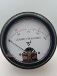 3" Simpson 50 A.f.s. Counts Per Minute 4455-1MO Vintage Panel Meter M27. Fixed Price $50.00.