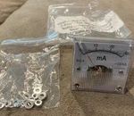 Uxcell Current Panel Ammeter Dc 0-30MA 91C4 Analog A18042000UX0436 *new. Fixed Price $14.50.