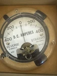 *new Old Stock* Hobart W8062A-2 Dc Ammeter 0-400 (item #152). Fixed Price $50.00.