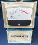 Lot Of 2 New Calectro DI-930 Precision Meters "vu" Nos. Fixed Price $29.99.