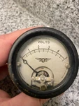 Vintage Jewell Electrical Instrument Co Volt Meter Gauge 135 Steampunk Wing Logo. Fixed Price $79.99.
