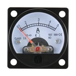 Baomain Round Ammeter SO-45 Analog Panel Class 2.5 * 47MM, Black. Fixed Price $13.29.