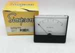 Simpson 55F1600 Analog Panel Meter, Model 1329. Fixed Price $30.00.