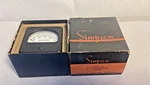 Vintage Nos Simpson #57 A.c. Milliamperes 0-250 Electrical Meter Gauge. Fixed Price $24.99.
