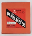Kyoritsu Instrument Works EW-20 -1348-1 Meter, Edgewise Panel. 50-0-50 Uadc. Fixed Price $26.98.