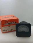 2 1/4" Simpson Dc 0-50 Milliamperes 407-30 Nos Nib Vintage Panel Meter M40. Fixed Price $30.00.
