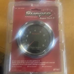 Sunpro Super Tach Ii Rpm 3/8 Inch Black Chrome Bezel CP7901 Air Core Meter New. Fixed Price $195.99.