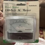 Vintage Nos Radio Shack Panel Mount Volt Meter 22-412. Fixed Price $34.99.