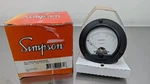 Simpson 55MD Amperes Panel Meter 00970 3-1/2" X 0-2. Fixed Price $93.61.