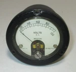 Weston Model 1524 0-100 Ac Volts 2-3/4" Panel Meter. Fixed Price $25.00.