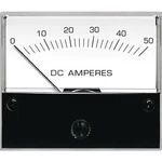 Newmar 023-0502-0 Analog 2-1/2" Square Panel Mount 50A Dc Ammeter Gauge. Fixed Price $59.95.