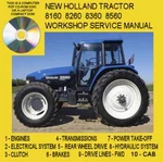 New Holland Tractor 8160 8260 8360 8560 Service Manual Repair Pdf Computer Cd. Fixed Price $19.97.