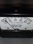 Triplett Electric Instrument Co Ac Volts 0-300 0-600 Panel Meter Gauge Nos. Fixed Price $28.00.