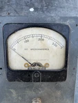 Dc Current Microamperes Panel Meter Hickok S-48. Fixed Price $19.99.