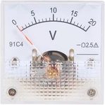 Uxcell Dc 0-20V Analog Panel Voltage Gauge Meter 91C4 2.5% Error Margin. Fixed Price $19.28.