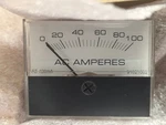 Hoyt Ammmeter CK-910-100MAAC-100AAC, 100A, Bass 140-1640-100 (nos). Fixed Price $20.00.