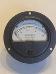 Simpson Electric Model 36 Amperes Panel Meter Gauge 0-15 3.5" MR35W015RFAA. Fixed Price $10.45.