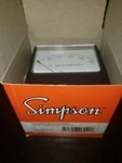 Simpson 1327A 06440 0-500 Dcma " Analog Panel Meter. Fixed Price $24.95.