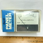Vintage Shurite Model 750 Range 0-1 Dcma Milliamperes Panel Meter Made Usa. Fixed Price $29.95.