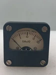 3/4" International Instruments Amp Meter 0-20 Ua X 10 Vintage Panel M123. Fixed Price $10.00.